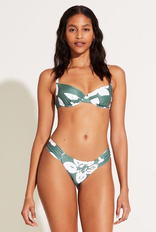 Gemma Ruched Bottom - Aloe Bloom EcoLux BT sold by Vitamin A product image thumbnail 3