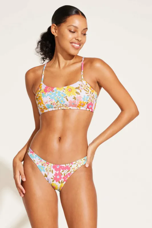 Kai Bralette - Wildflower EcoRib BT sold by Vitamin A