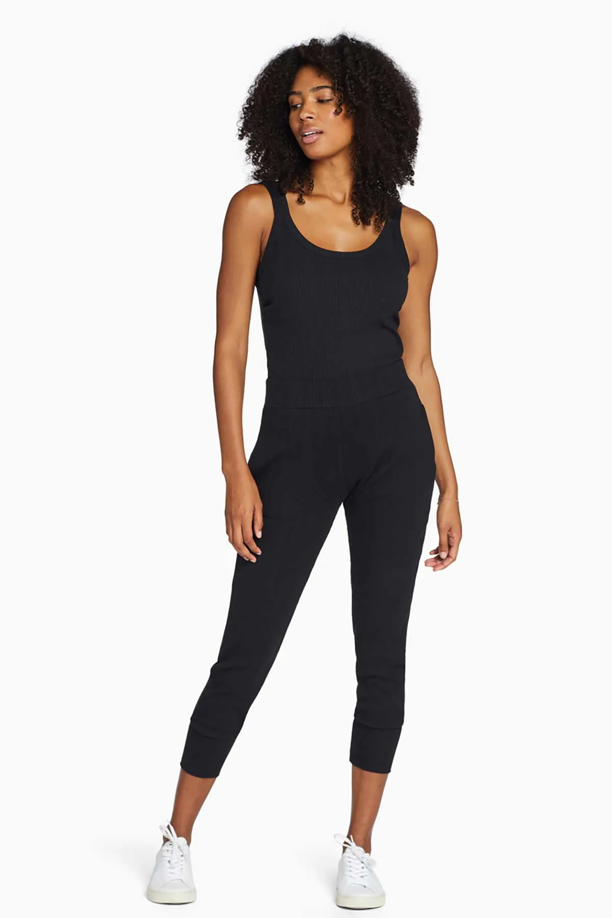 West Pant - Black Organic Rib sold by Vitamin A