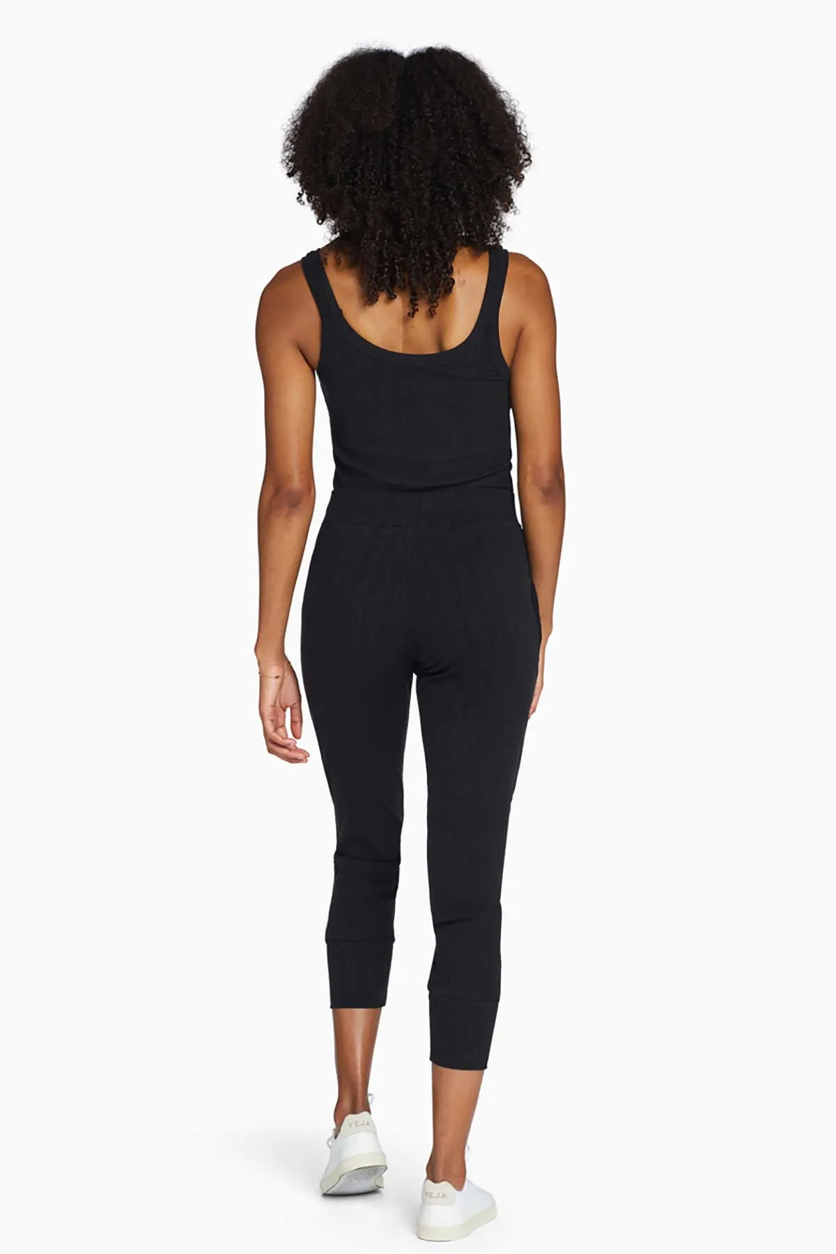 West Pant - Black Organic Rib sold by Vitamin A product image thumbnail 3