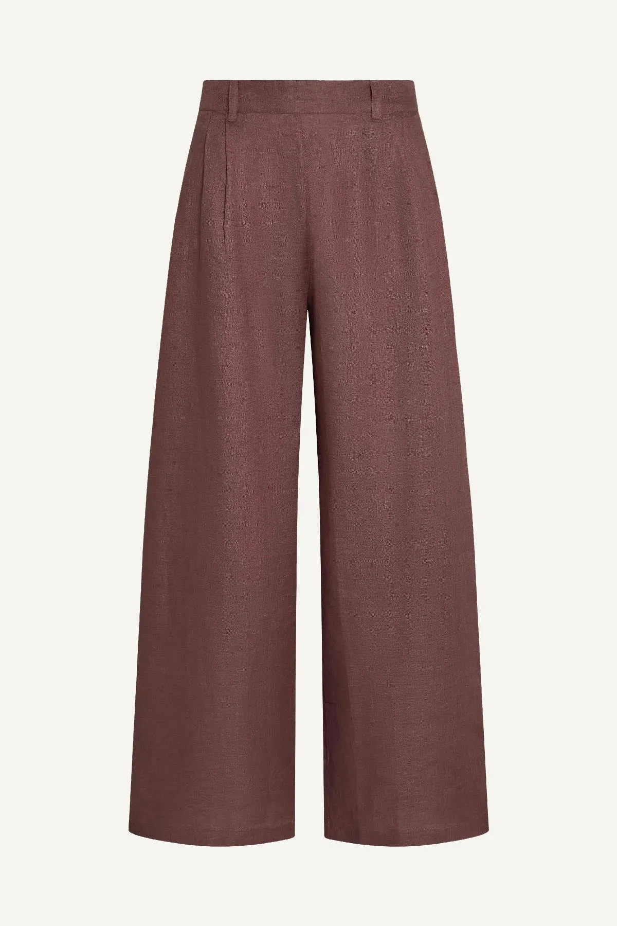 The Getaway Pant - Mocha EcoLinen sold by Vitamin A product image thumbnail 5