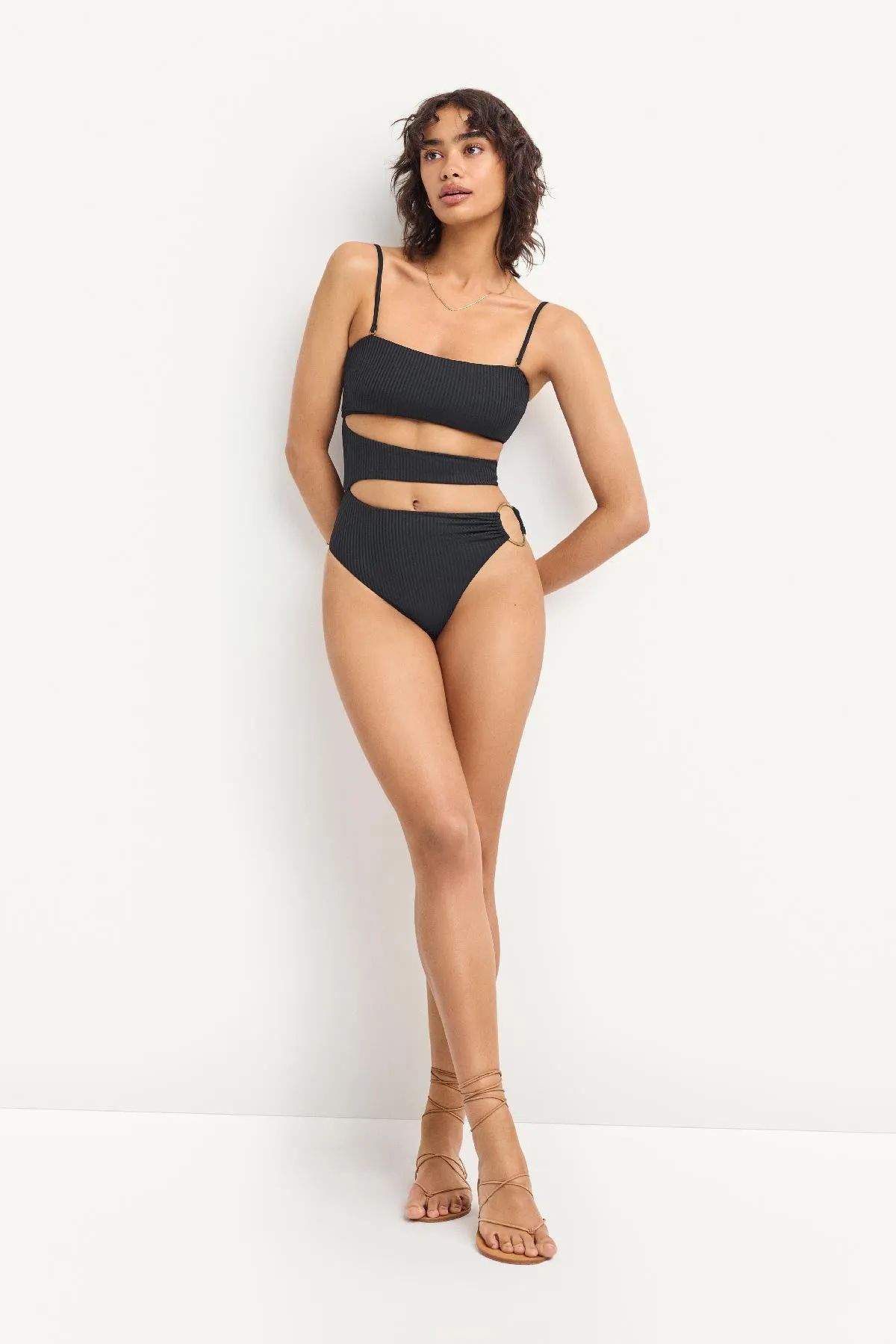Lolita One Piece - Black EcoRib sold by Vitamin A product image thumbnail 2