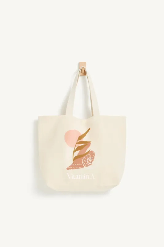 Earth to Sea 25th Anniversary Organic Cotton Tote Bag sold by Vitamin A