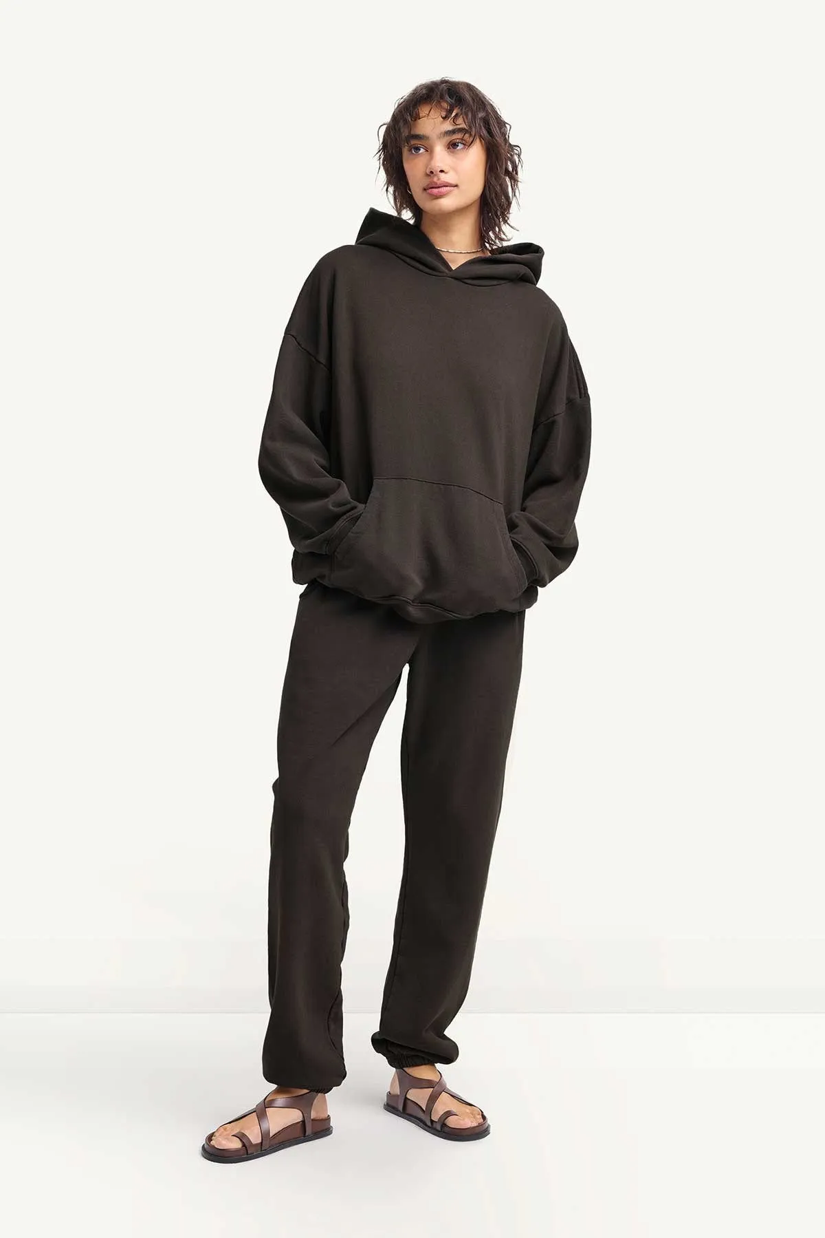 Dawn Oversized Hooded Sweatshirt - Deep Earth Dawn French Terry sold by Vitamin A product image thumbnail 3