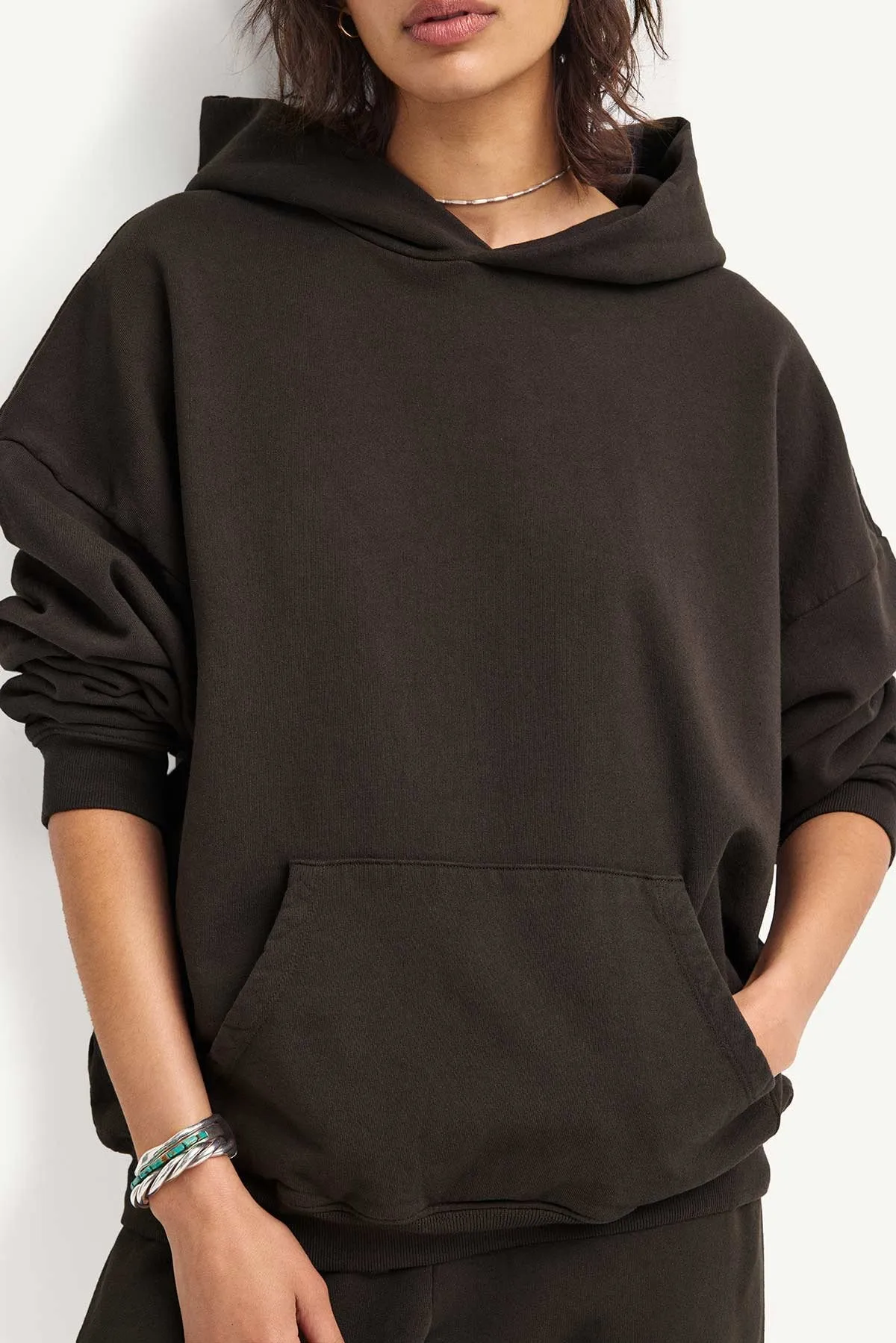 Dawn Oversized Hooded Sweatshirt - Deep Earth Dawn French Terry sold by Vitamin A product image thumbnail 2