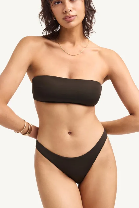 Nala Bandeau Top - Deep Earth EcoLux made by Vitamin A