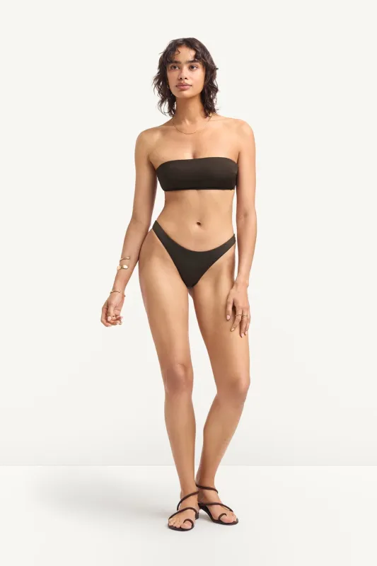 California High Leg Bottom - Deep Earth EcoLux sold by Vitamin A