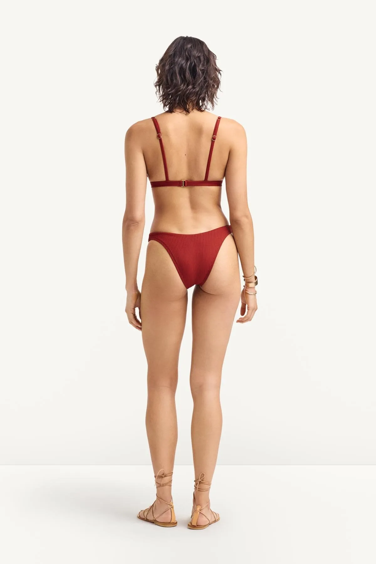 Deep Madder EcoRib Swim Set sold by Vitamin A product image thumbnail 4