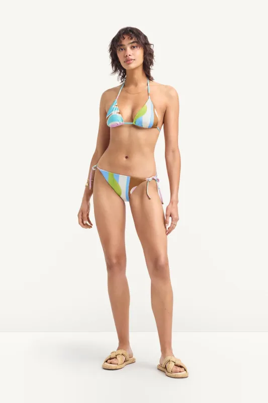 Elle Tie Side Bottom - Coast Colorblock EcoLux BT sold by Vitamin A