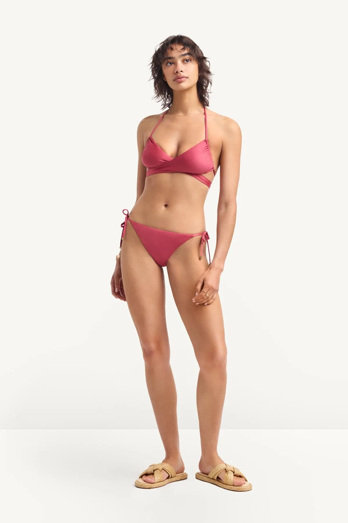 Elle Tie Side Bottom - Wild Rose EcoLux sold by Vitamin A product image thumbnail 4