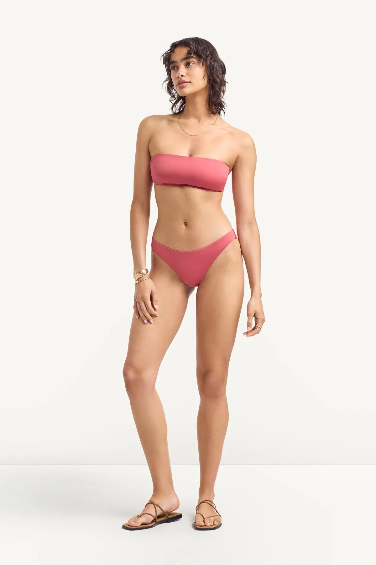 Nala Bandeau Top - Wild Rose EcoLux sold by Vitamin A product image thumbnail 2