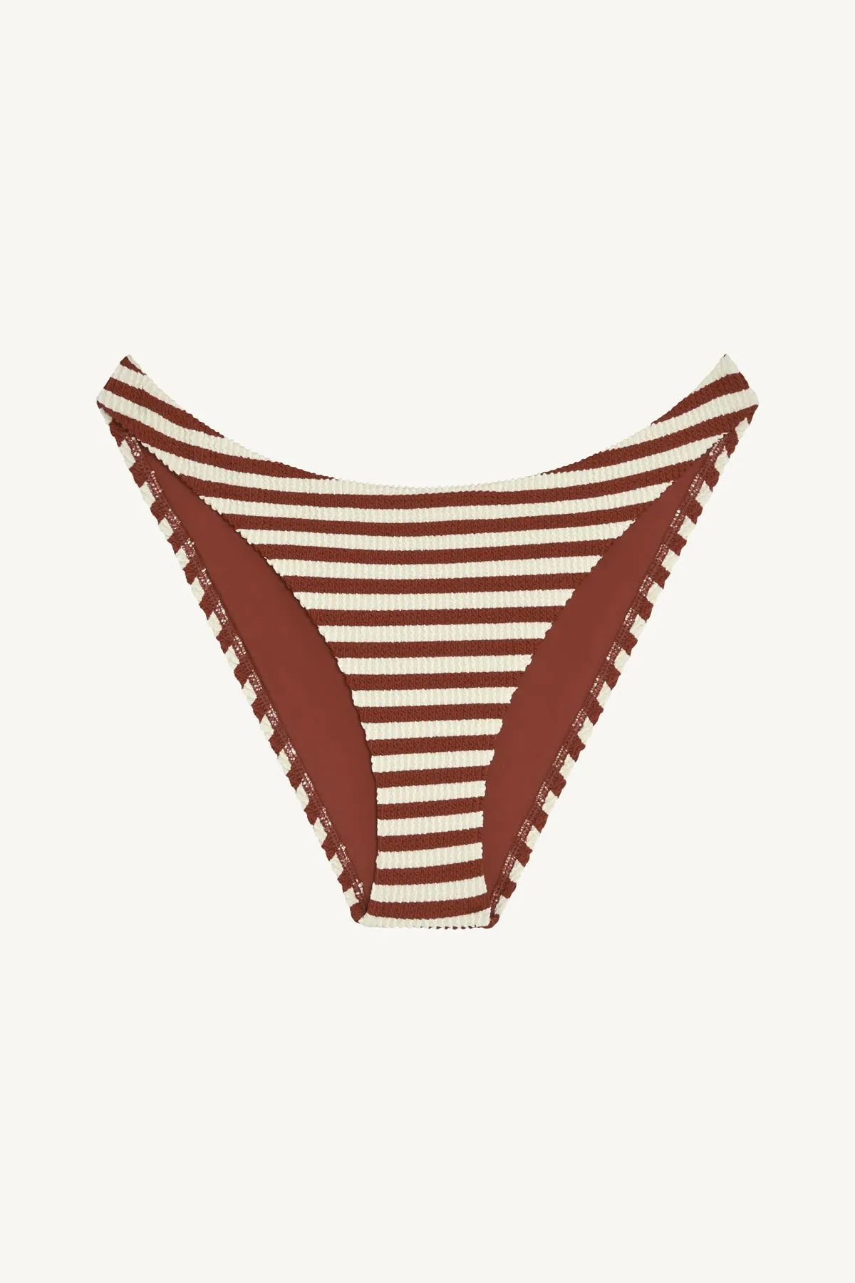 Thalia Full Bottom - Red Ochre Stripe EcoScrunch sold by Vitamin A product image thumbnail 4