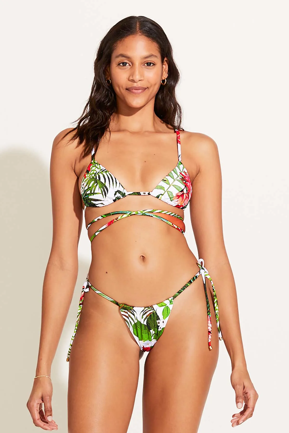 Upcycled Stringy Milana Bottom - Baja Botanical sold by Vitamin A