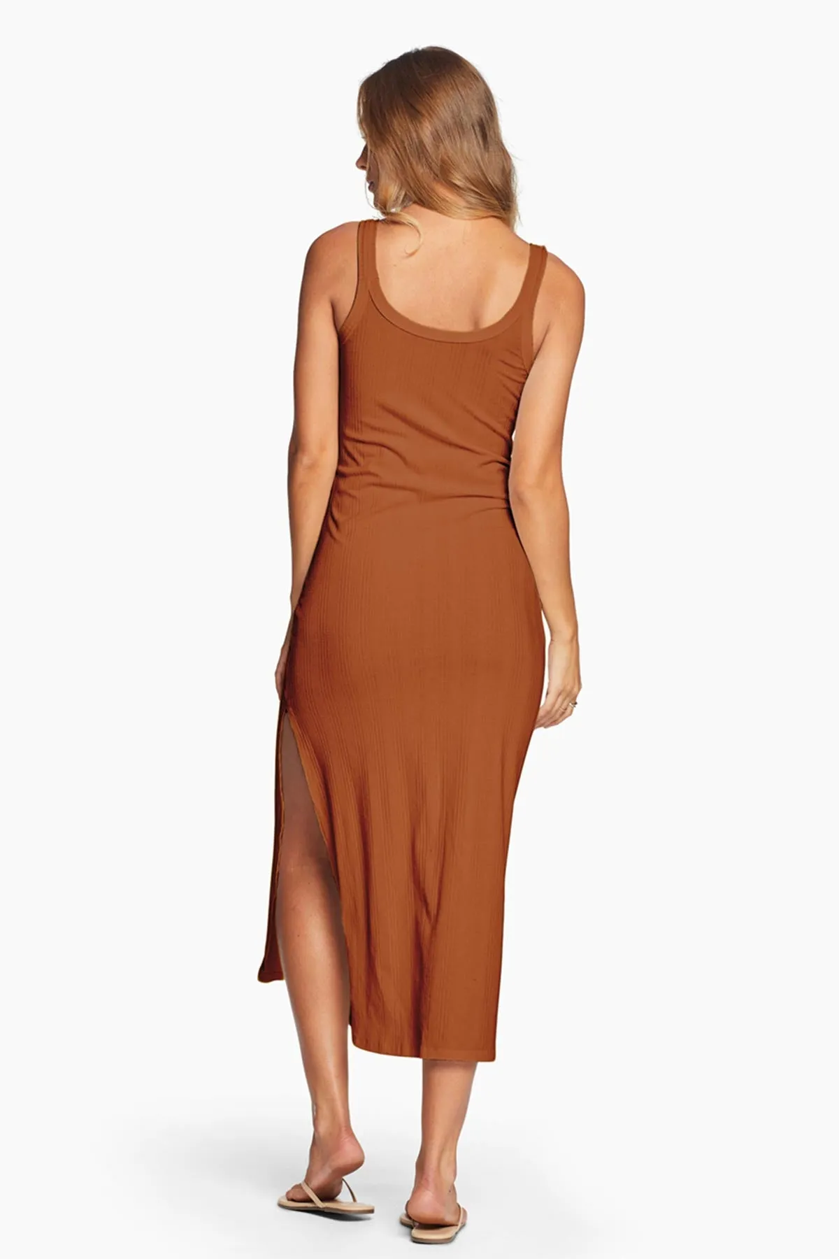 West Dress - Chai Organic Rib sold by Vitamin A product image thumbnail 2