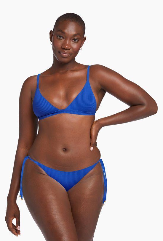 Moss Bralette Top - Lagoon EcoRib sold by Vitamin A