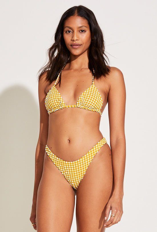 Gia Triangle Top - Honeycomb Gingham sold by Vitamin A product image thumbnail 4