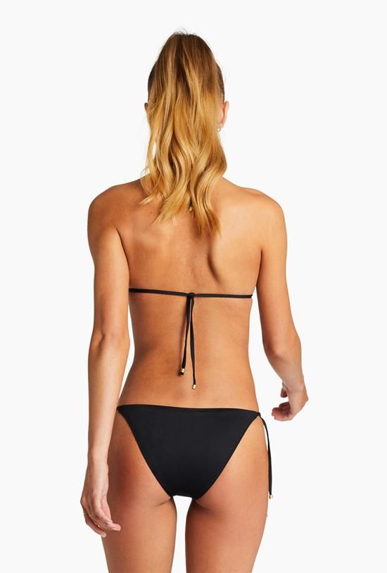 Elle Adjustable Tie Side Bottom - Black Ecolux sold by Vitamin A product image thumbnail 4