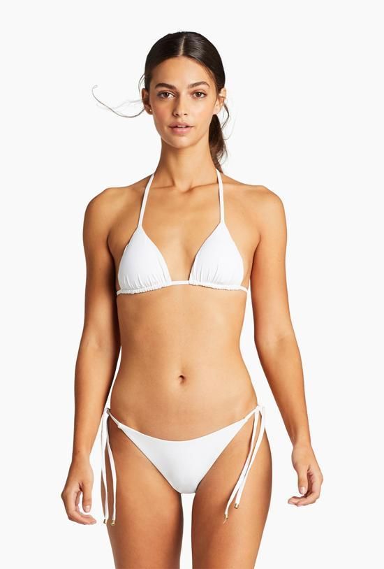 Elle Adjustable Tie Side Bottom - White EcoLux sold by Vitamin A product image thumbnail 3