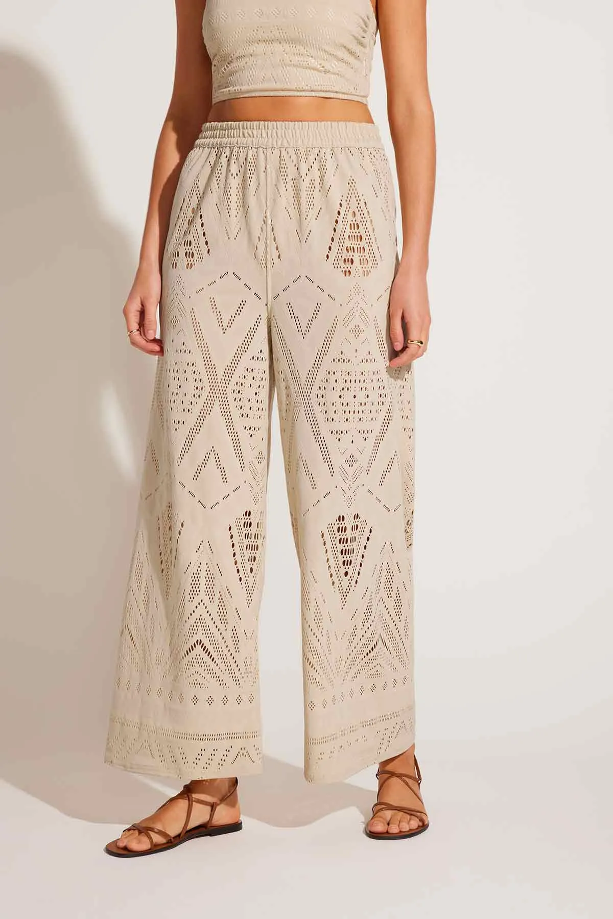 Farrah Pant - Natural Calico Crochet sold by Vitamin A product image thumbnail 2