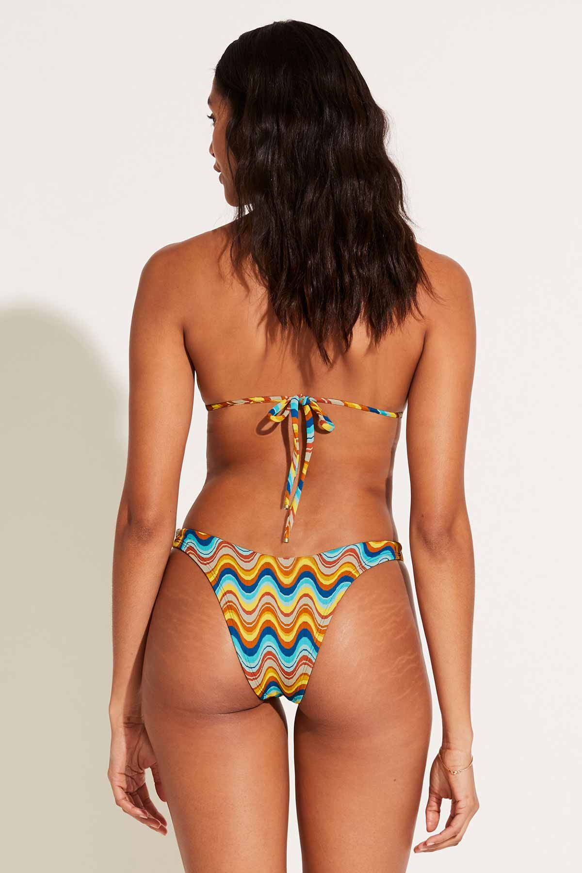 California High Leg Bottom - Retro Wave Yarn Dye sold by Vitamin A product image thumbnail 4