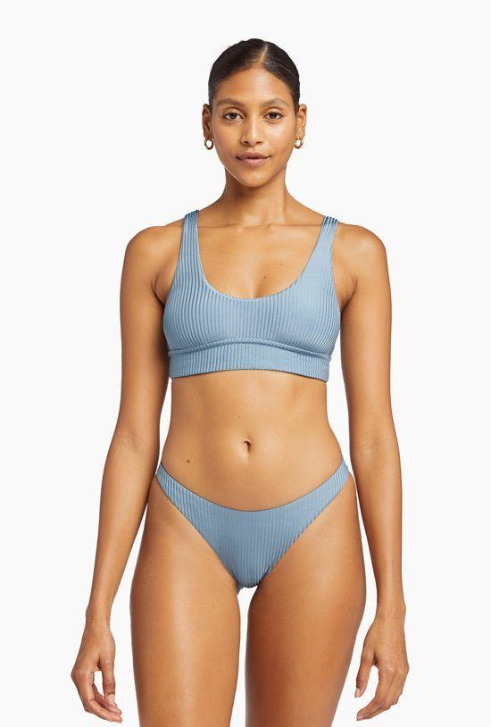 California High Leg - Slate Shimmer Rib sold by Vitamin A product image thumbnail 2