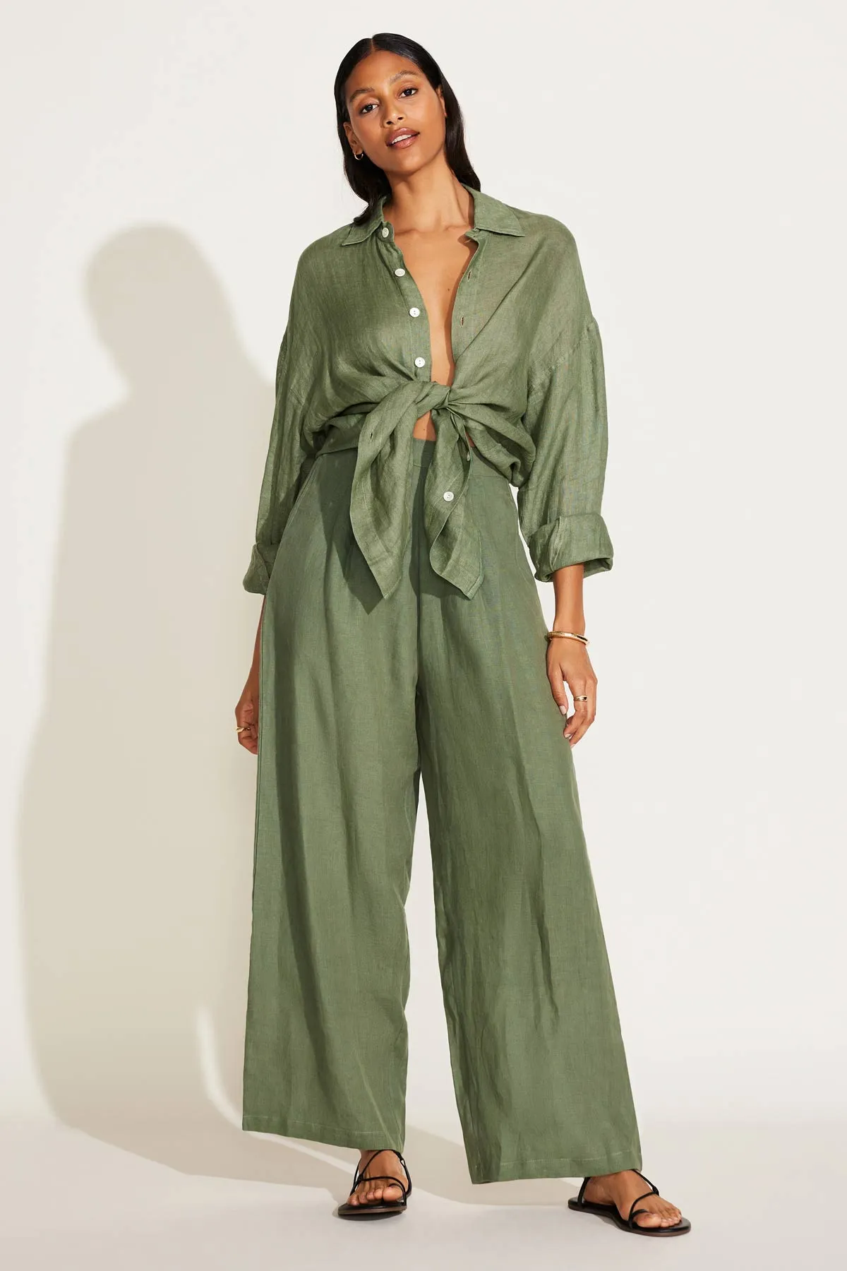 Getaway Set - Agave EcoLinen sold by Vitamin A