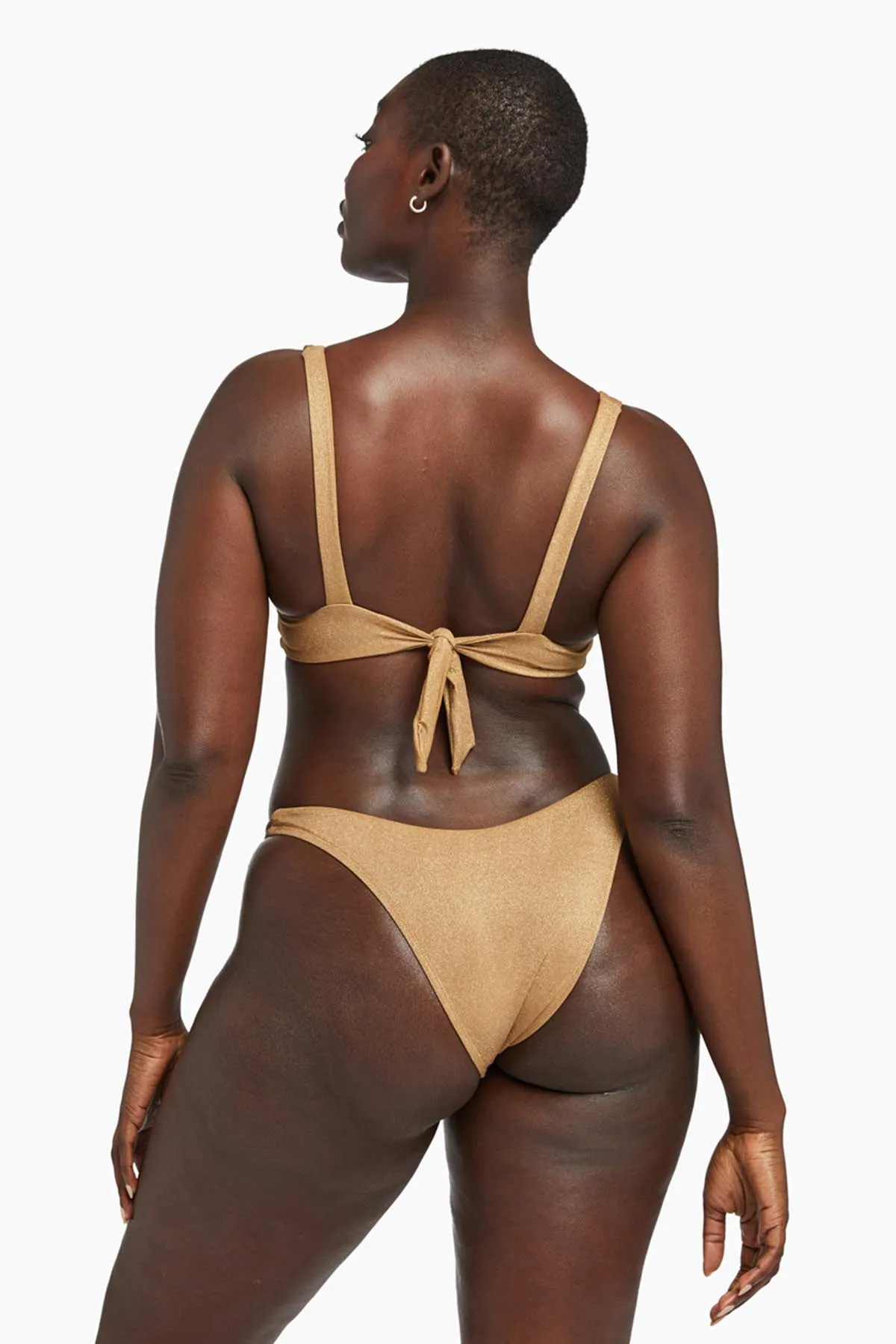 Demi Underwire Top - Golden Glow Metallic sold by Vitamin A product image thumbnail 3
