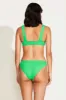 Skylar Top - Spearmint SuperRib sold by Vitamin A