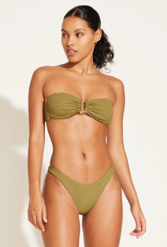 Astrid Bandeau - Avocado EcoRib BT sold by Vitamin A