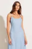 Mari Maxi Dress - Summer Stripe EcoLinen sold by Vitamin A