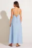Mari Maxi Dress - Summer Stripe EcoLinen sold by Vitamin A