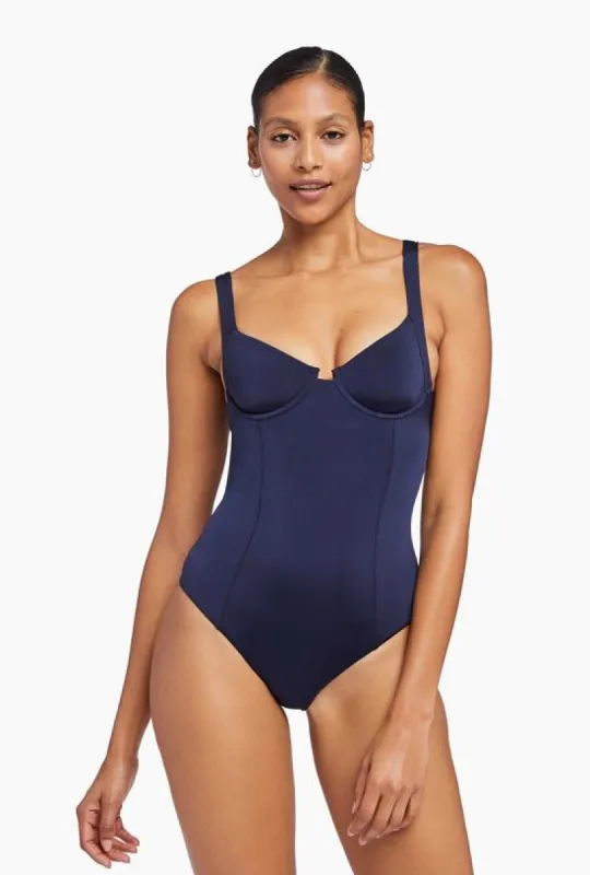 Demi Underwire One Piece - Midnight Shimmer sold by Vitamin A