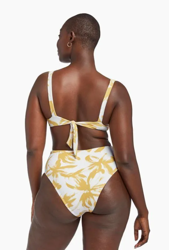 Barcelona High Waist Bottom - Honeysuckle sold by Vitamin A