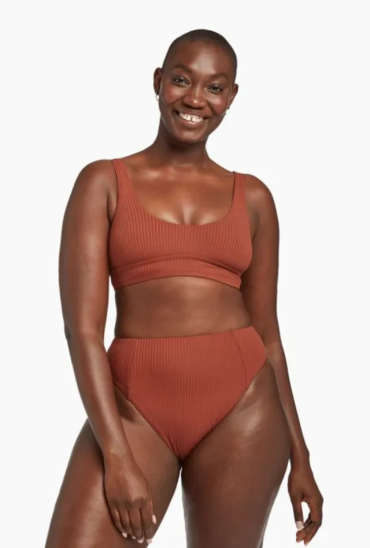 Sienna Tank - Copper EcoRib sold by Vitamin A