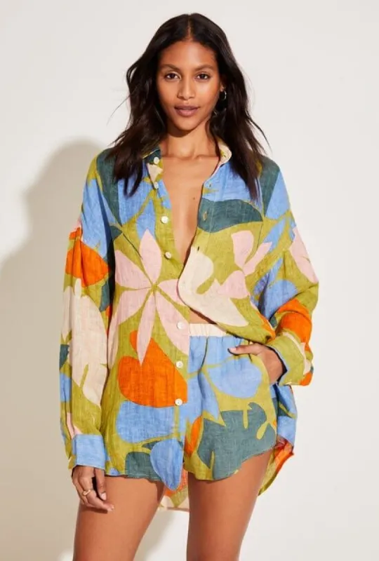 Tallows Linen Short - EcoLinen Matisse sold by Vitamin A