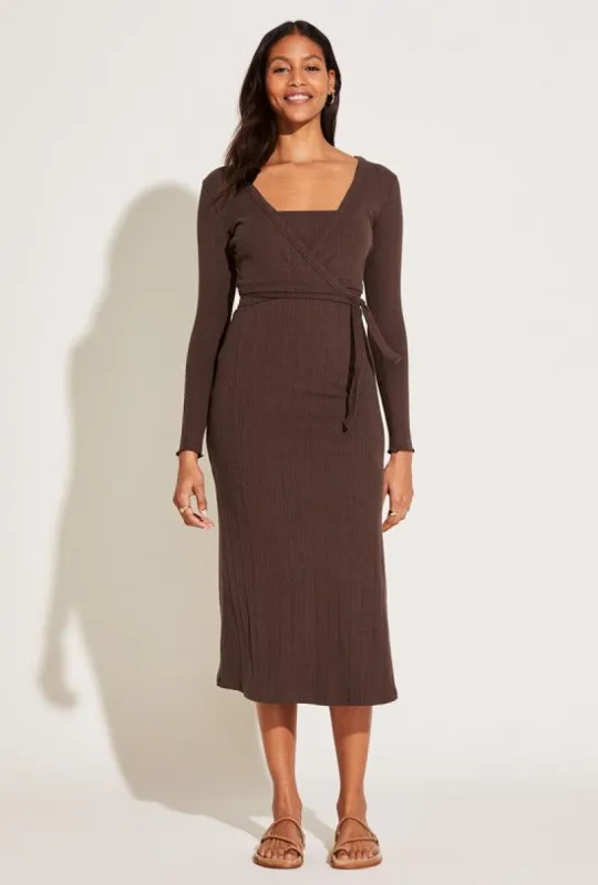Strapless West Dress Set - Chocolate Organic Rib sold by Vitamin A