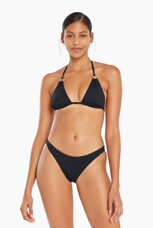 Cosmo Top - Black EcoRib sold by Vitamin A