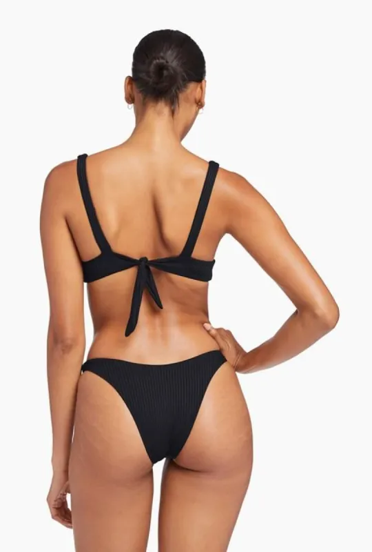 California High Leg - Black EcoRib sold by Vitamin A