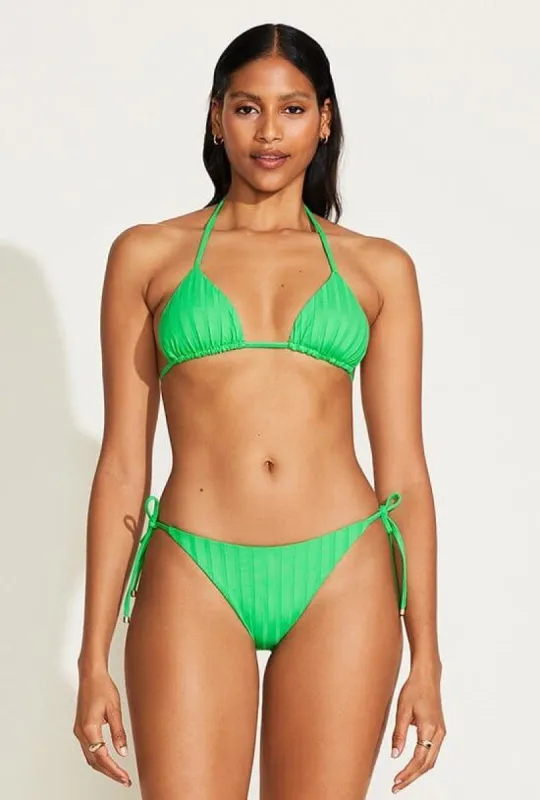 Elle Tie Side Bottom - Spearmint SuperRib sold by Vitamin A