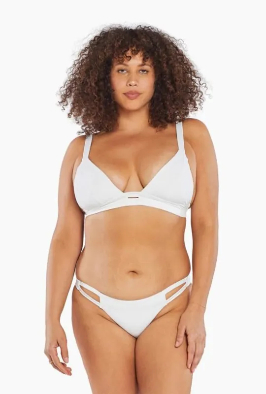 Neutra Bralette Top - White EcoLux sold by Vitamin A