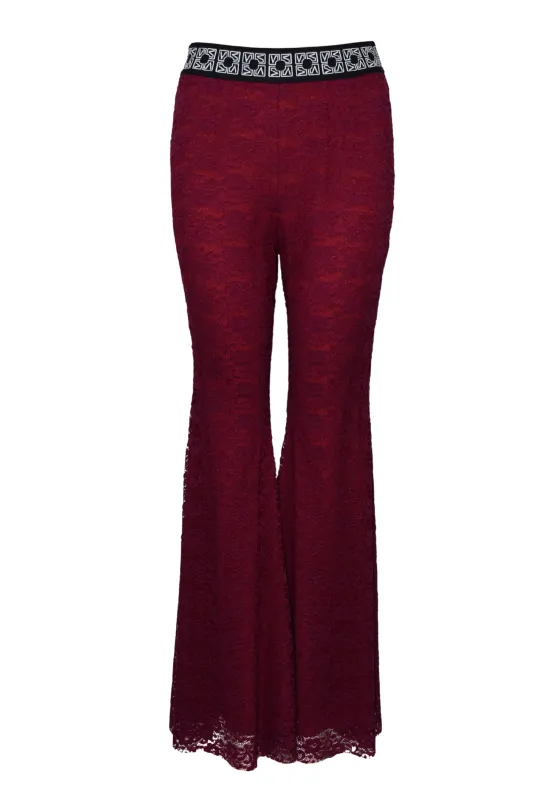 STRETCH LACE PANTS sold by Vivienne Tam