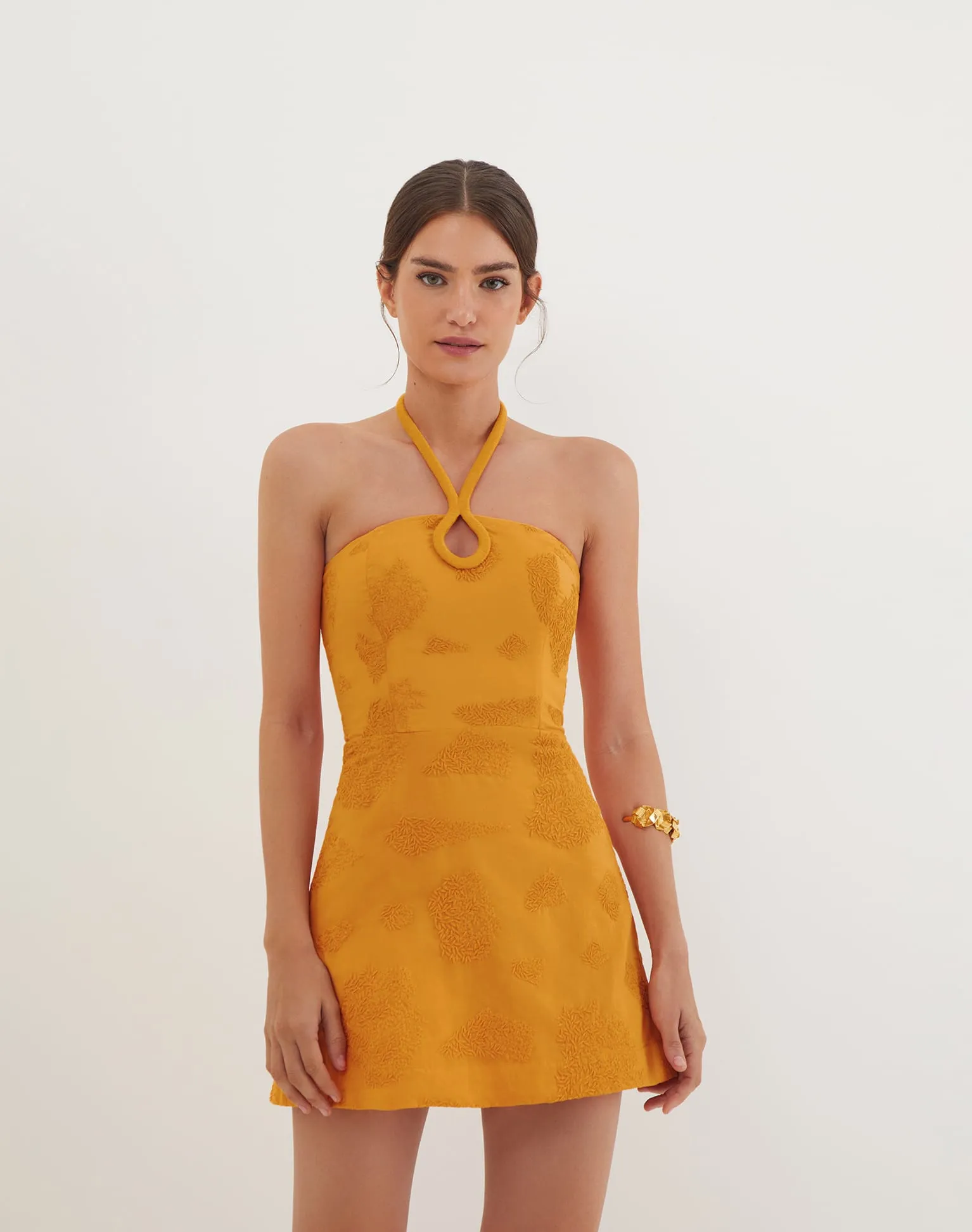 Jordana Short Dress (Final Sale) - Sunset sold by Vix product image thumbnail 4