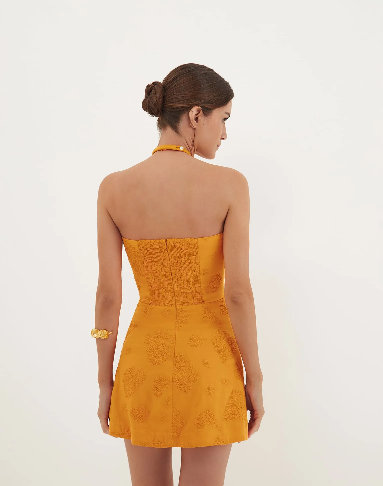 Jordana Short Dress (Final Sale) - Sunset sold by Vix product image thumbnail 3