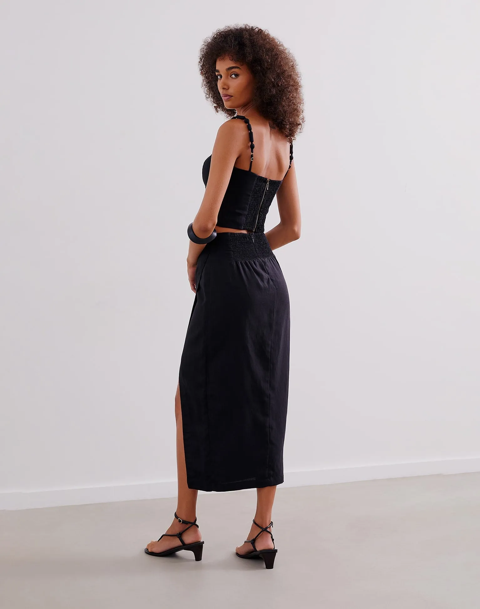 Sakura Top - Black sold by Vix product image thumbnail 3