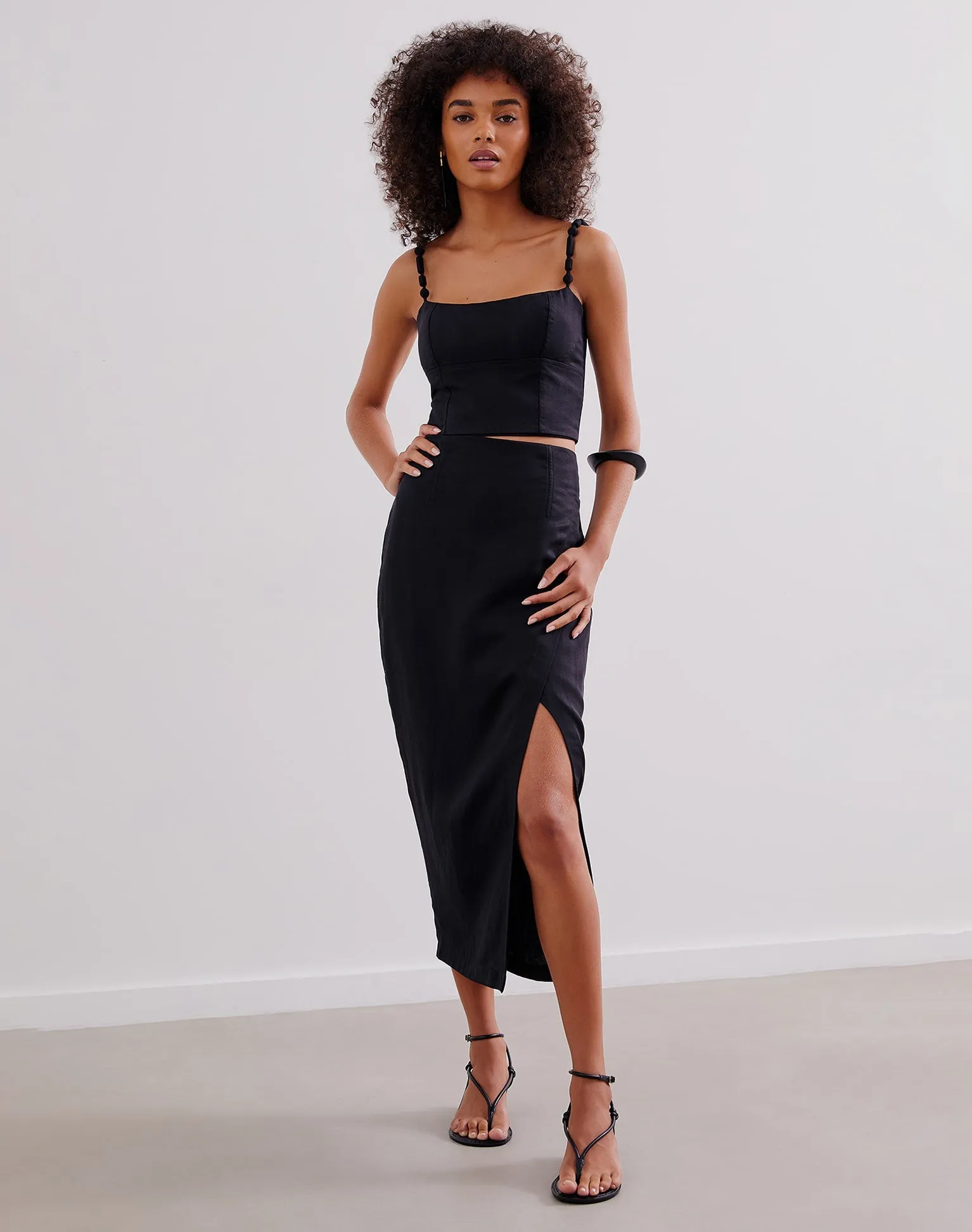 Sakura Top - Black sold by Vix product image thumbnail 2