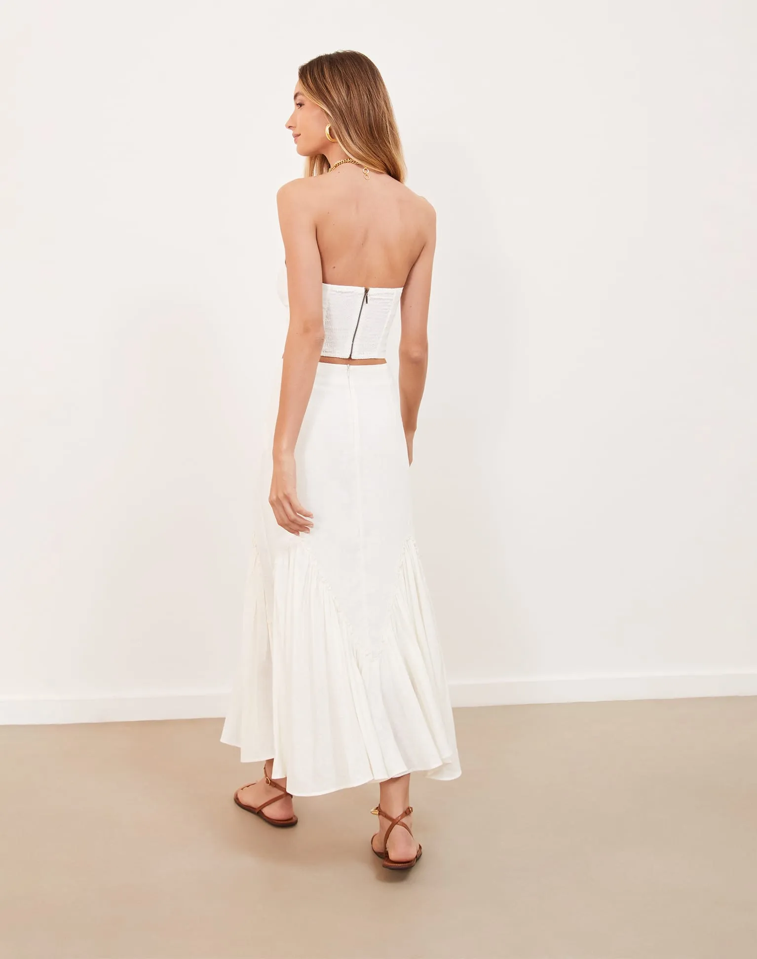 Adele Top - Off White sold by Vix product image thumbnail 3