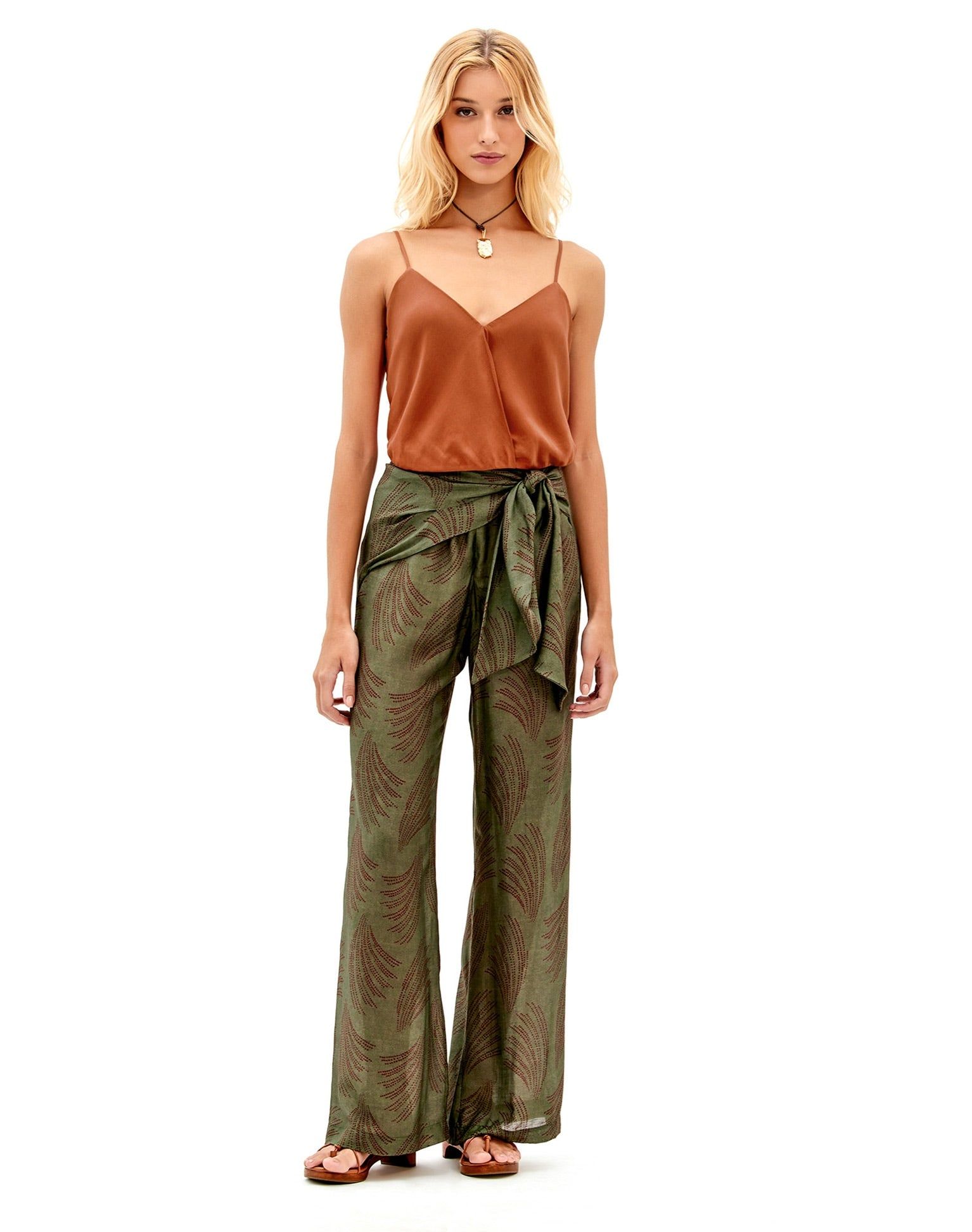 Nelly Pants (final sale) - Volpi Green sold by Vix product image thumbnail 5
