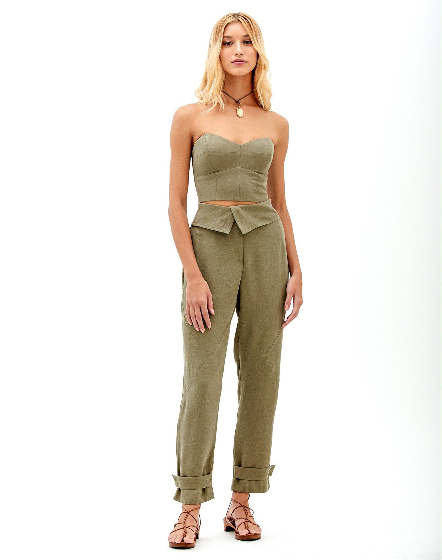 Mia Pants - Pistachio sold by Vix product image thumbnail 4