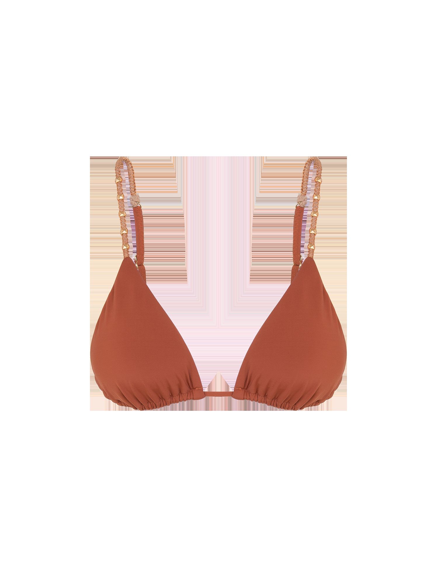 Kendra Tri Top - Camel sold by Vix