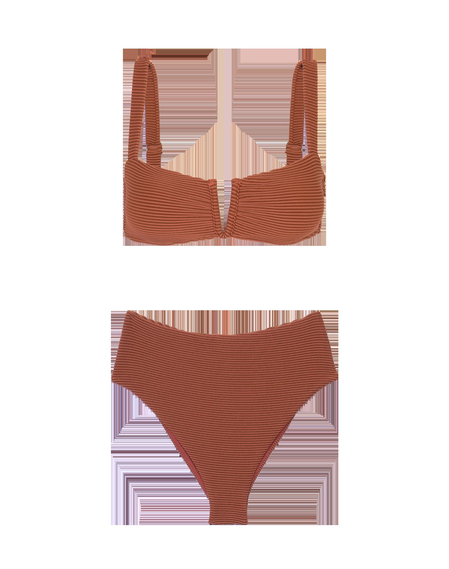 Kayla Bela Hot Pant Bottom - Camel sold by Vix product image thumbnail 5